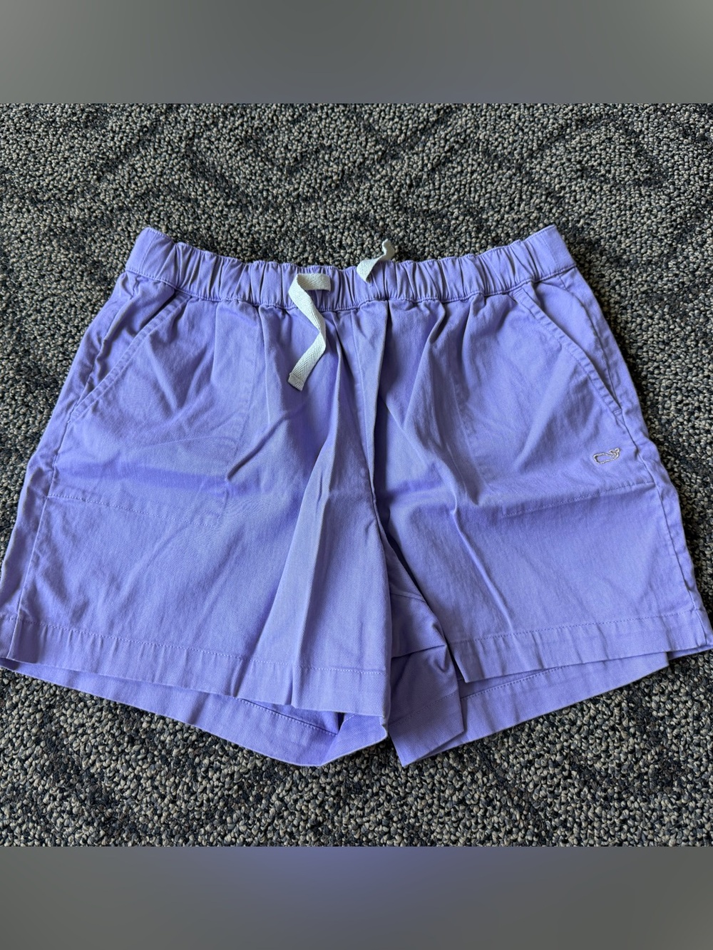 Vineyard Vines Girls Purple Pull On Shorts